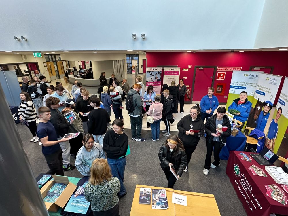 Students attend Careers and Jobs Fair